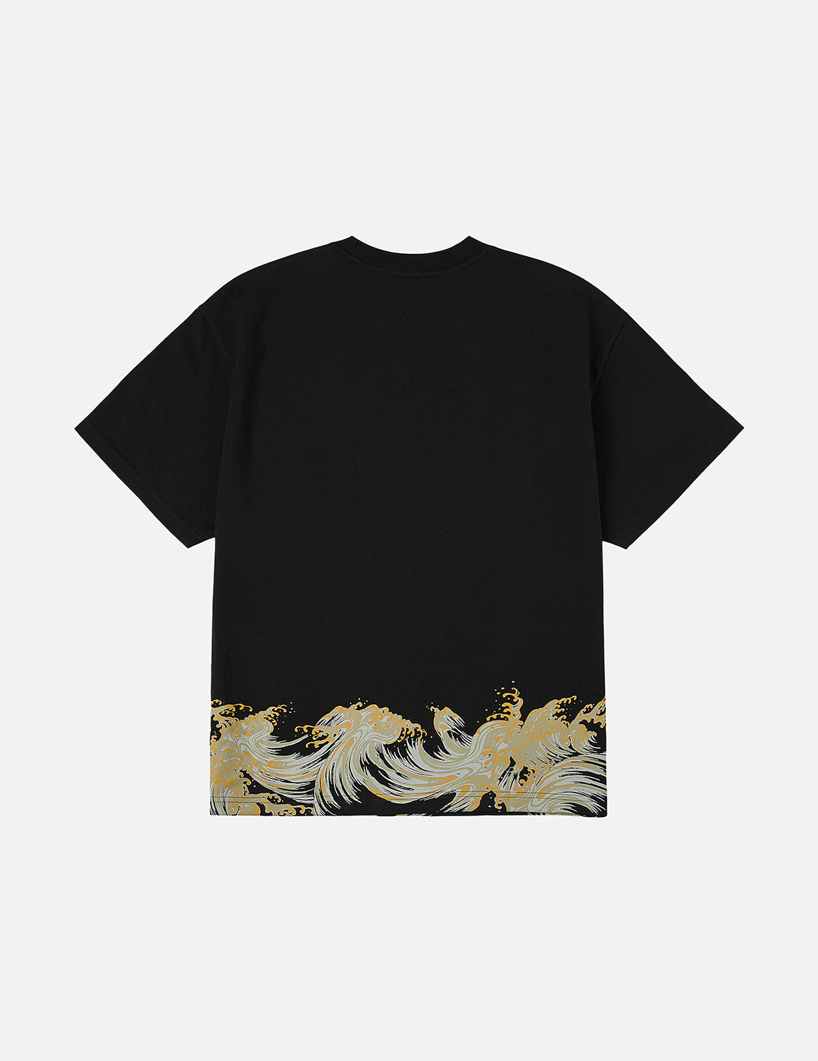 カモメと波プリント リラックスフィット Tシャツ